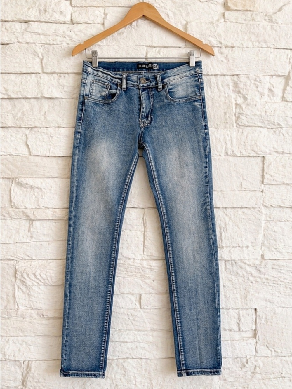 Women’s Skinny Jeans - Blue Wash 28